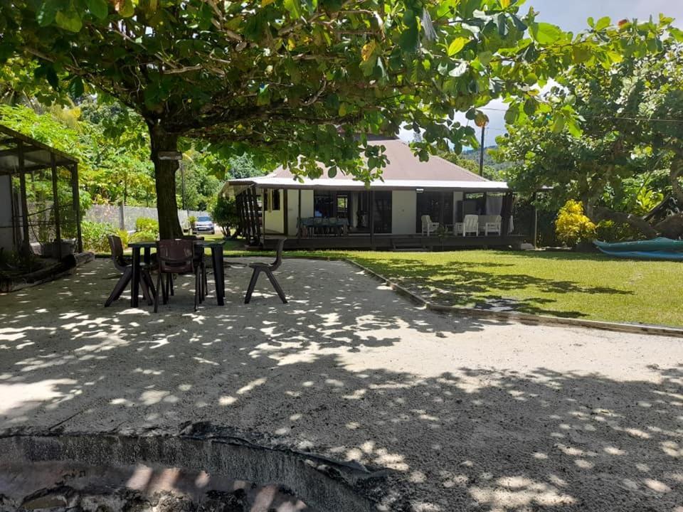 Fare Tetahora Villa Tevaitoa ภายนอก รูปภาพ